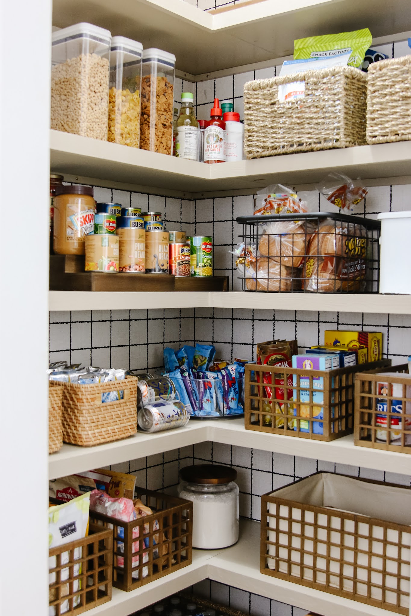 How to Build Shelving in a Corner Pantry Plus Pantry Sources